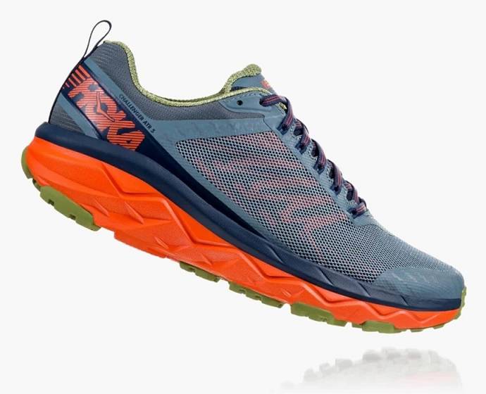 Tenis Para Trail Running Hoka Challenger ATR 5 Anchos Hombre Verdes | Mexico-1094758