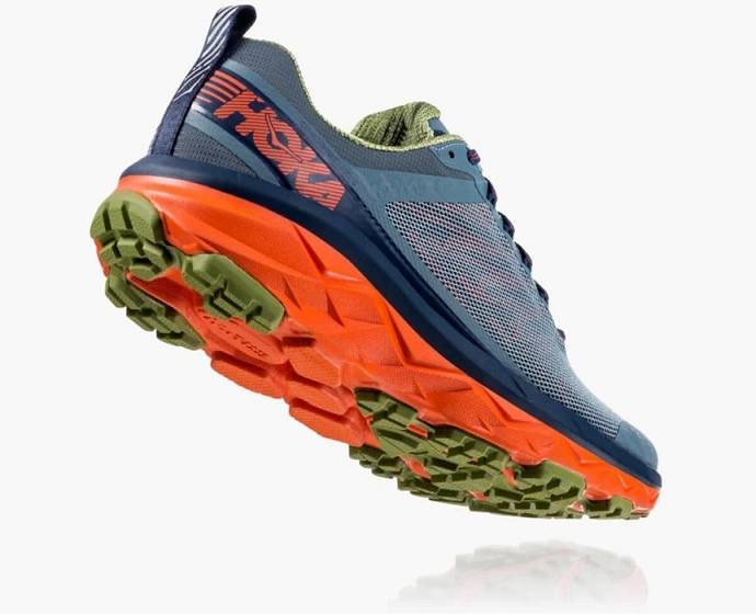 Tenis Para Trail Running Hoka Challenger ATR 5 Anchos Hombre Verdes | Mexico-1094758