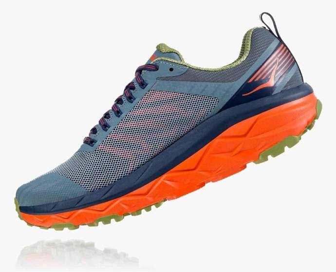 Tenis Para Trail Running Hoka Challenger ATR 5 Anchos Hombre Verdes | Mexico-1094758