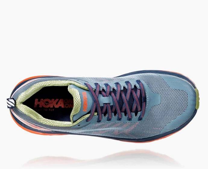 Tenis Para Trail Running Hoka Challenger ATR 5 Anchos Hombre Verdes | Mexico-1094758