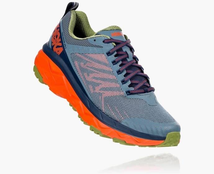 Tenis Para Trail Running Hoka Challenger ATR 5 Anchos Hombre Verdes | Mexico-1094758