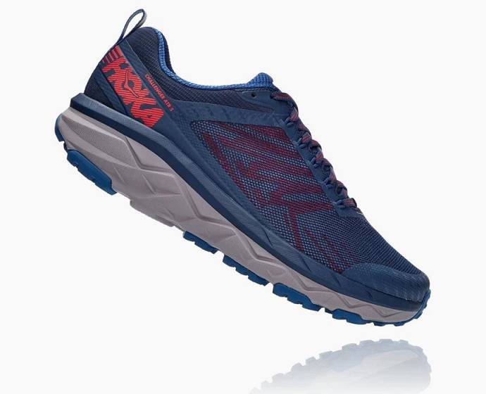 Tenis Para Trail Running Hoka Challenger ATR 5 Hombre Azules Oscuro | Mexico-1408573