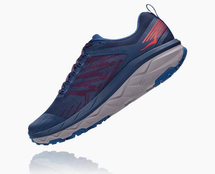 Tenis Para Trail Running Hoka Challenger ATR 5 Hombre Azules Oscuro | Mexico-1408573