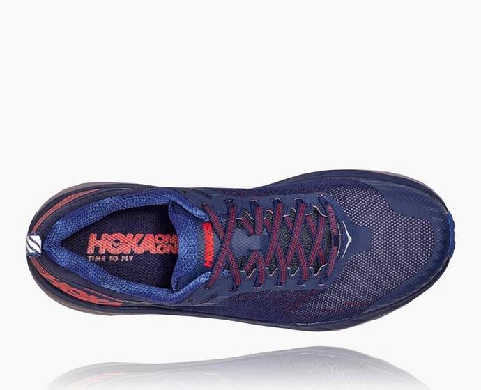 Tenis Para Trail Running Hoka Challenger ATR 5 Hombre Azules Oscuro | Mexico-1408573