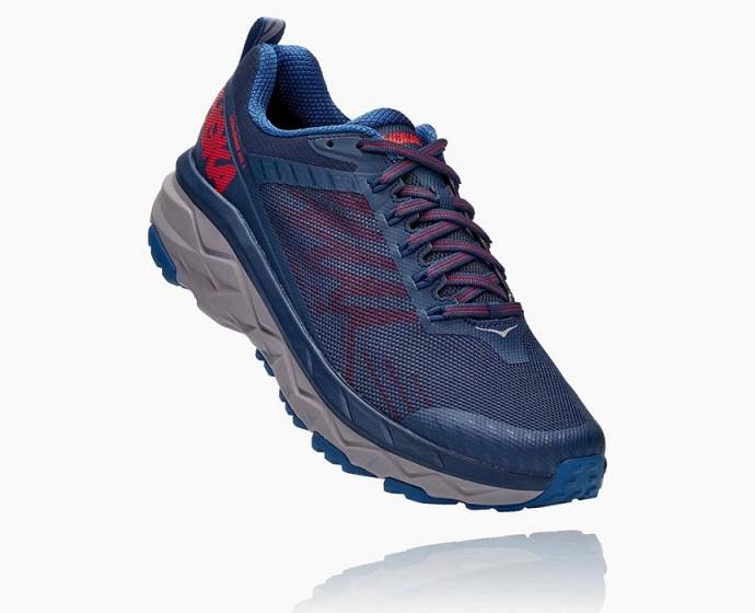 Tenis Para Trail Running Hoka Challenger ATR 5 Hombre Azules Oscuro | Mexico-1408573