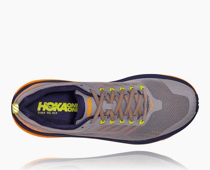 Tenis Para Trail Running Hoka Challenger ATR 5 Hombre Grises | Mexico-1603872