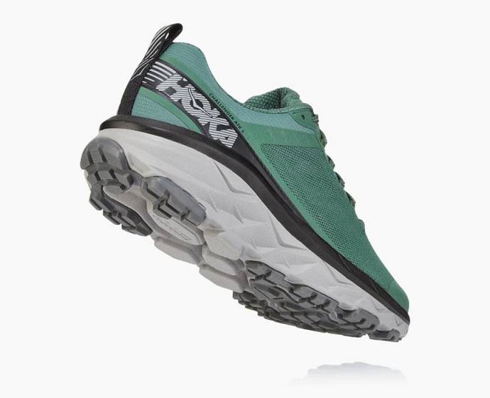 Tenis Para Trail Running Hoka Challenger ATR 5 Anchos Hombre Verdes | Mexico-1954782