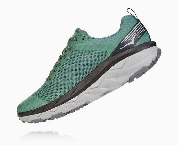 Tenis Para Trail Running Hoka Challenger ATR 5 Anchos Hombre Verdes | Mexico-1954782