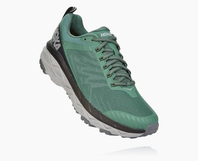 Tenis Para Trail Running Hoka Challenger ATR 5 Anchos Hombre Verdes | Mexico-1954782