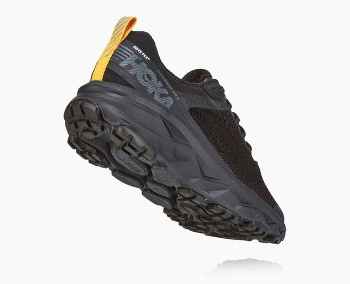 Tenis Para Trail Running Hoka Challenger ATR 5GORE-TEX Hombre Negros | Mexico-3049287