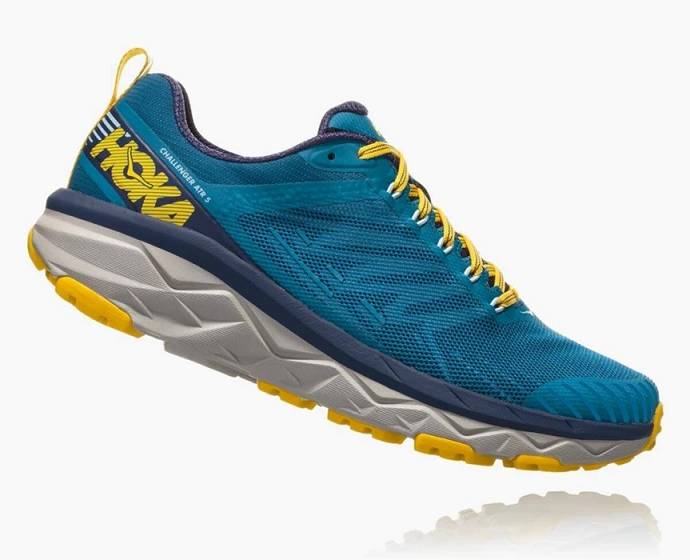 Tenis Para Trail Running Hoka Challenger ATR 5 Hombre Azules | Mexico-3156782