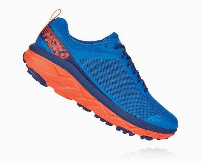 Tenis Para Trail Running Hoka Challenger ATR 5 Hombre Azules | Mexico-3201479