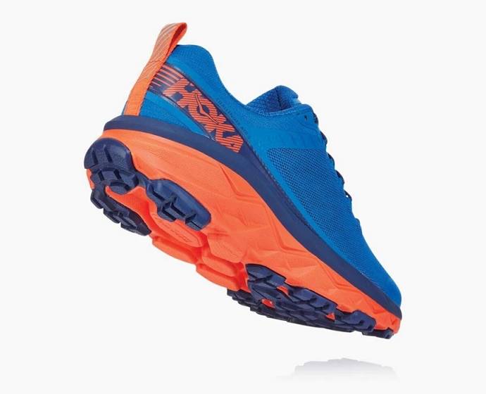 Tenis Para Trail Running Hoka Challenger ATR 5 Hombre Azules | Mexico-3201479