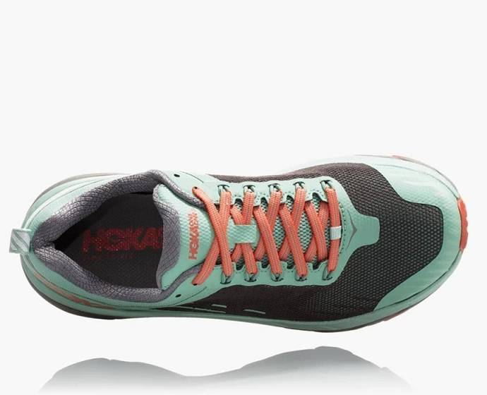 Tenis Para Trail Running Hoka Challenger ATR 5 Anchos Mujer Grises Verdes | Mexico-3258641