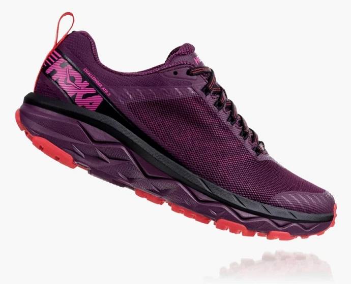 Tenis Para Trail Running Hoka Challenger ATR 5 Anchos Mujer Morados | Mexico-3260918