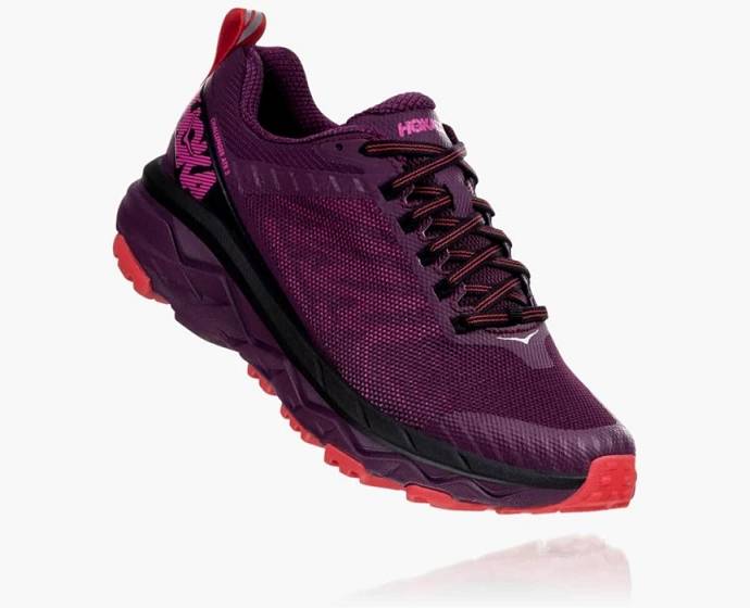 Tenis Para Trail Running Hoka Challenger ATR 5 Anchos Mujer Morados | Mexico-3260918