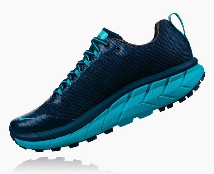 Tenis Para Trail Running Hoka Challenger ATR 4 Mujer Azules | Mexico-3827540