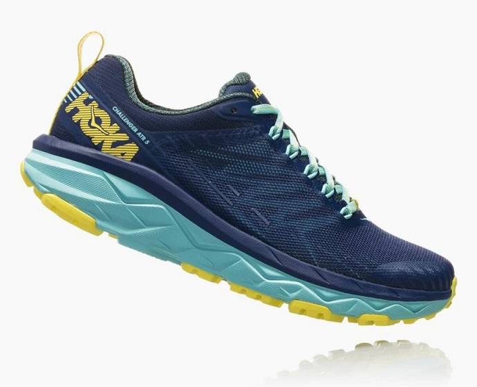 Tenis Para Trail Running Hoka Challenger ATR 5 Mujer Azules | Mexico-3895260