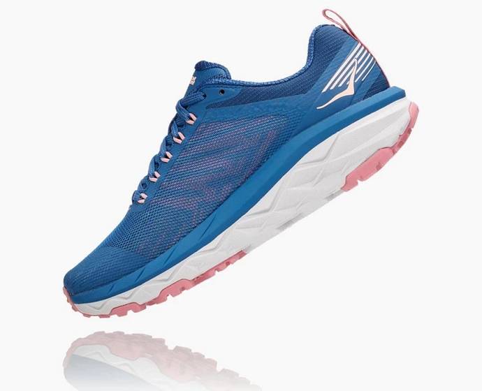 Tenis Para Trail Running Hoka Challenger ATR 5 Mujer Azules Oscuro | Mexico-3971520