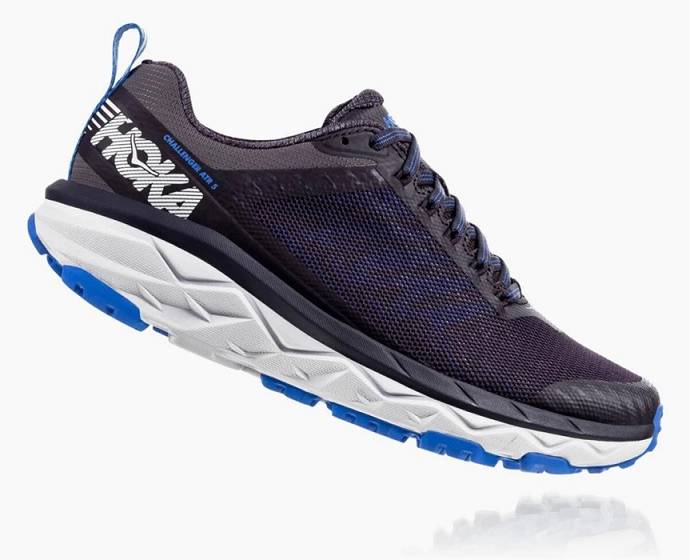 Tenis Para Trail Running Hoka Challenger ATR 5 Mujer Negros Azules | Mexico-4962730