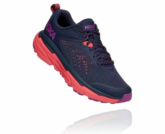 Tenis Para Trail Running Hoka Challenger Atr 6 Mujer Negros Coral | Mexico-7312509