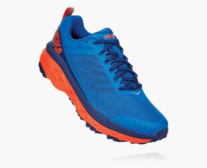 Tenis Para Trail Running Hoka Challenger ATR 5 Anchos Hombre Azules | Mexico-8569304