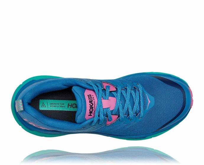 Tenis Para Trail Running Hoka Challenger Atr 6 Hombre Azules | Mexico-8746023