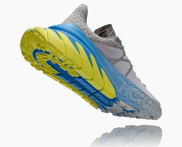 Tenis Para Trail Running Hoka Clifton 6 Anchos Hombre Blancos | Mexico-7625134