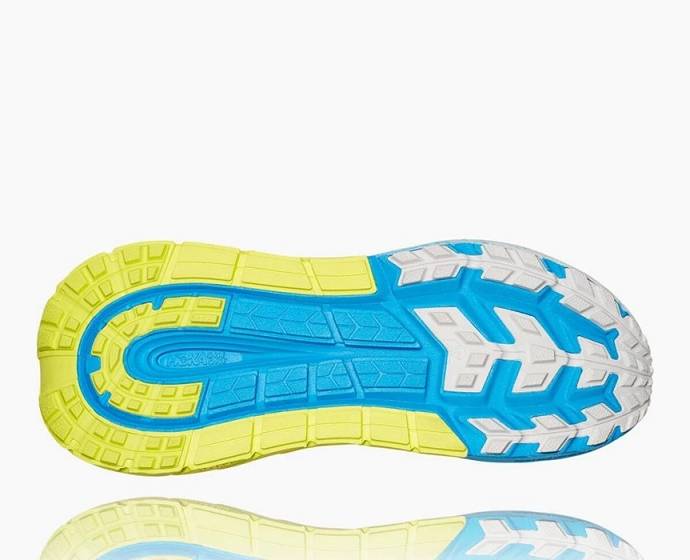 Tenis Para Trail Running Hoka Clifton 6 Anchos Hombre Blancos | Mexico-7625134