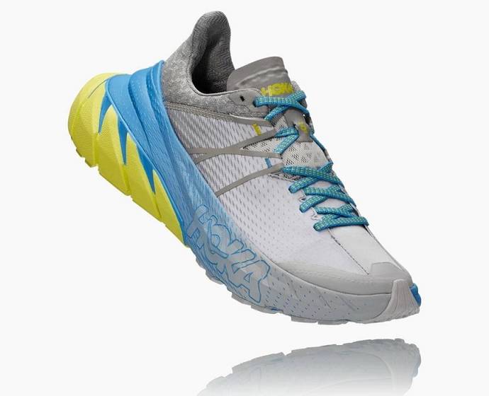 Tenis Para Trail Running Hoka Clifton 6 Anchos Hombre Blancos | Mexico-7625134