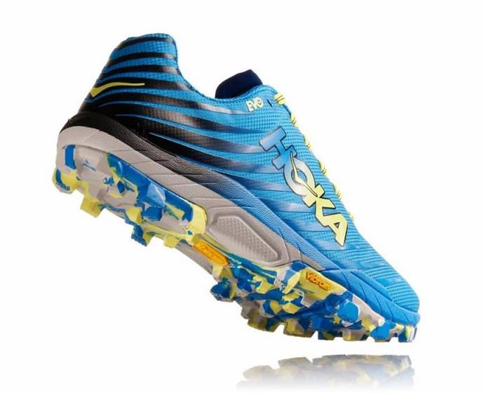 Tenis Para Trail Running Hoka EVO Jawz Hombre Azules | Mexico-2937856