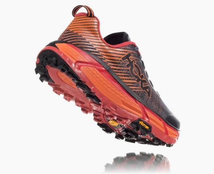 Tenis Para Trail Running Hoka EVO Mafate 2 Mujer Negros Rojos | Mexico-0189275