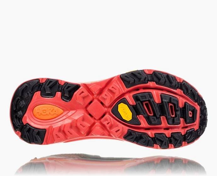 Tenis Para Trail Running Hoka EVO Mafate 2 Mujer Negros Rojos | Mexico-0189275