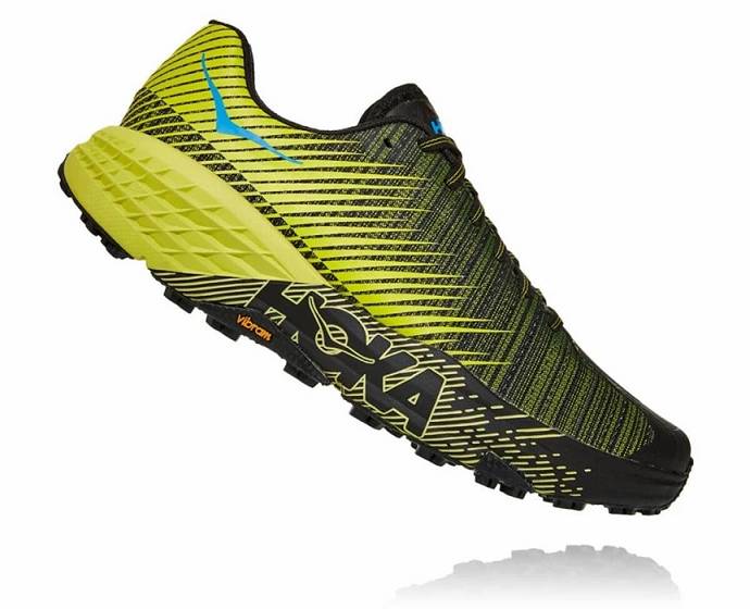 Tenis Para Trail Running Hoka Evo Speedgoat Mujer Amarillos Negros | Mexico-8935046