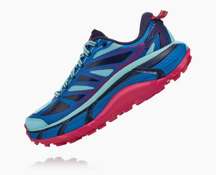 Tenis Para Trail Running Hoka Mafate Speed 2 Mujer Azules | Mexico-0253714