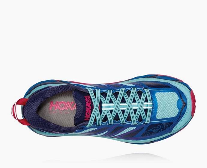 Tenis Para Trail Running Hoka Mafate Speed 2 Mujer Azules | Mexico-0253714