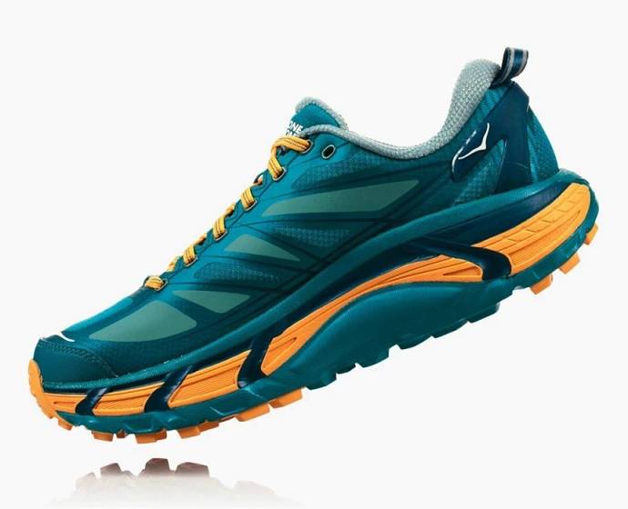 Tenis Para Trail Running Hoka Mafate Speed 2 Hombre Azules Naranjas | Mexico-1382945