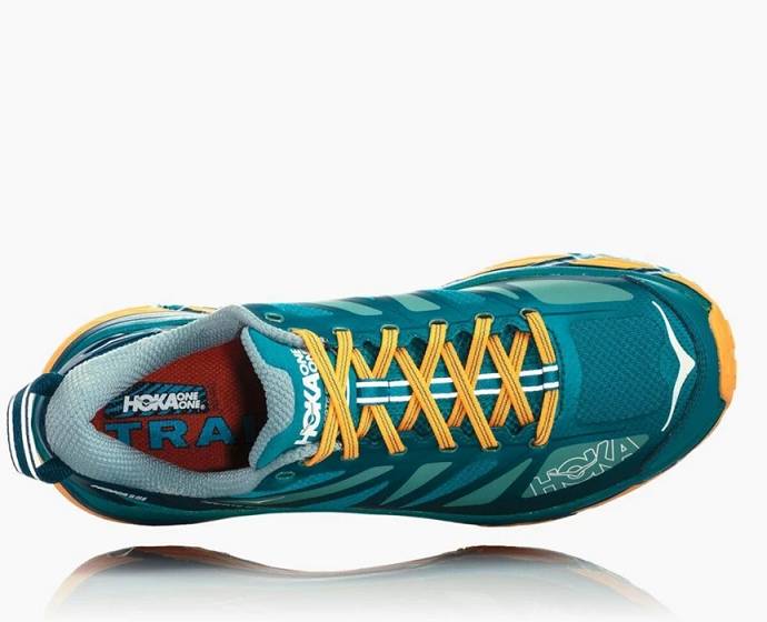 Tenis Para Trail Running Hoka Mafate Speed 2 Hombre Azules Naranjas | Mexico-1382945