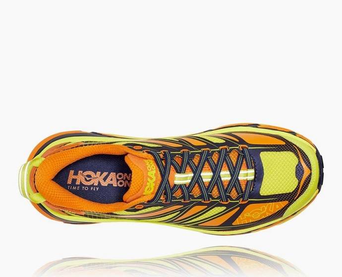 Tenis Para Trail Running Hoka Mafate Speed 2 Hombre Dorados | Mexico-2815360