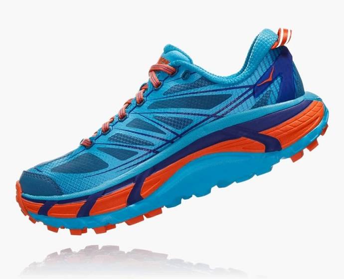 Tenis Para Trail Running Hoka Mafate Speed 2 Mujer Azules | Mexico-3476518