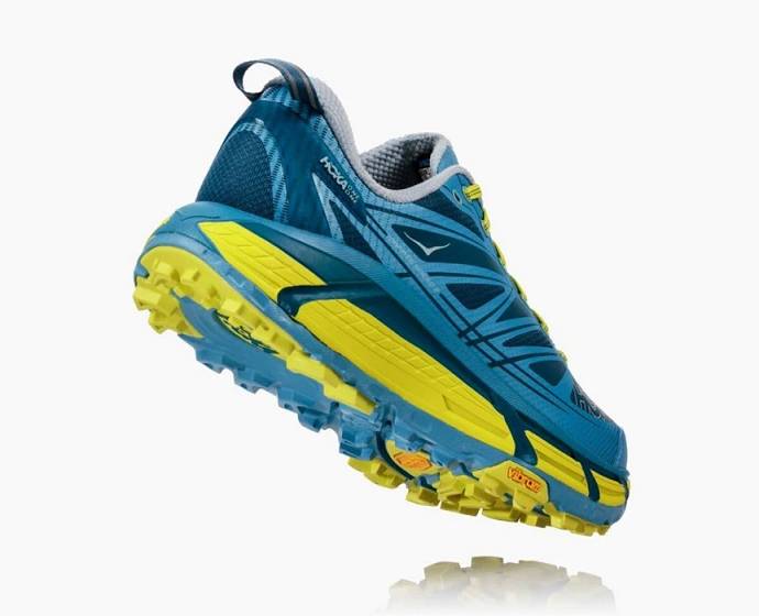 Tenis Para Trail Running Hoka Mafate Speed 2 Hombre Azules Verdes | Mexico-3890241