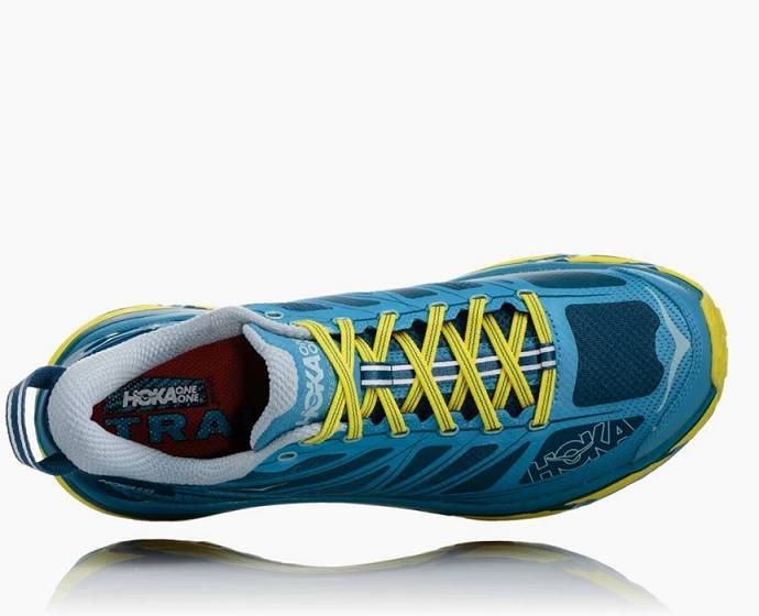 Tenis Para Trail Running Hoka Mafate Speed 2 Hombre Azules Verdes | Mexico-3890241