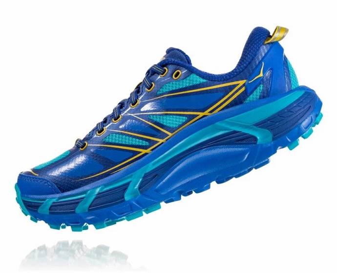 Tenis Para Trail Running Hoka Mafate Speed 2 Mujer Azules | Mexico-4205786