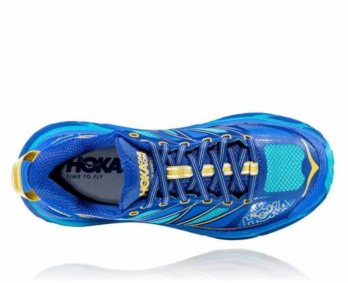 Tenis Para Trail Running Hoka Mafate Speed 2 Mujer Azules | Mexico-4205786