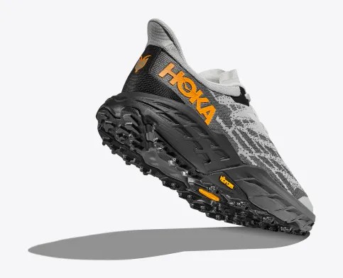 Tenis Para Trail Running Hoka Speedgoat 5 Hombre Grises Negros | Mexico-0148965