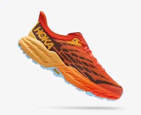 Tenis Para Trail Running Hoka Speedgoat 5 Hombre Naranjas | Mexico-0628931