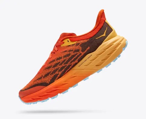 Tenis Para Trail Running Hoka Speedgoat 5 Hombre Naranjas | Mexico-0628931