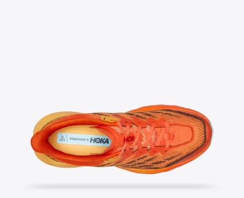 Tenis Para Trail Running Hoka Speedgoat 5 Hombre Naranjas | Mexico-0628931