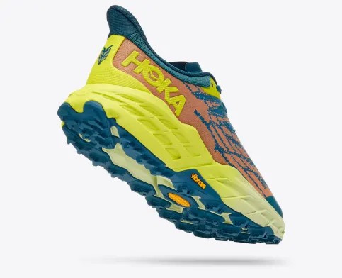 Tenis Para Trail Running Hoka Speedgoat 5 Hombre Azules Marrom | Mexico-4298603