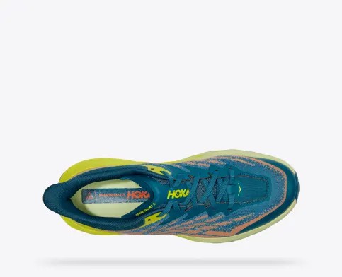 Tenis Para Trail Running Hoka Speedgoat 5 Hombre Azules Marrom | Mexico-4298603